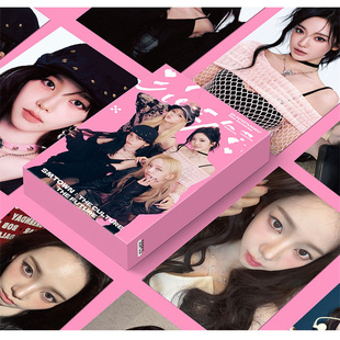 KPOP 吒组合镭射卡55张一盒专辑柳智敏 吉赛尔金玟庭LOMO卡照片卡