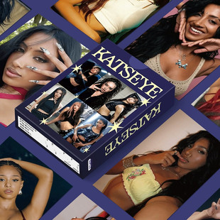 55张katseye镭射小卡 韩团女团自印卡片写真专辑粉丝应援周边小卡