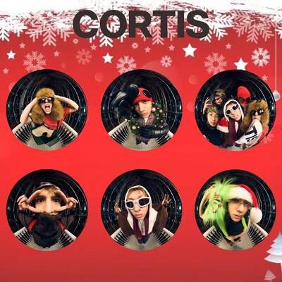 CORTIS自制周边吧唧徽章Christmas圣诞同款谷子胸针BADGE PIN胸章