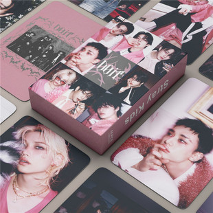 55张镭射自印双面高清小卡Stray Kids卡片DO IT Lomo收藏卡李龙馥