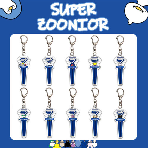 superjunior20周年全员应援棒钥匙扣亚克力挂件李东海自制周边