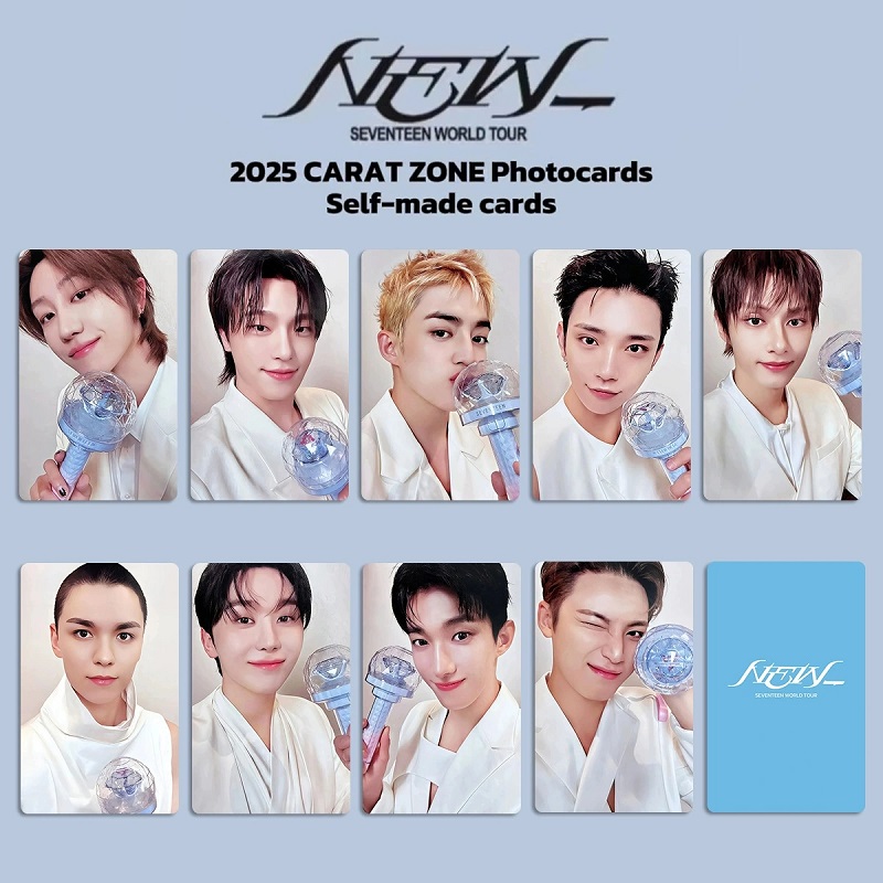 SVT2025巡演ZONE卡 NEW巡自印小卡入场小卡克拉徐明浩周边明信片