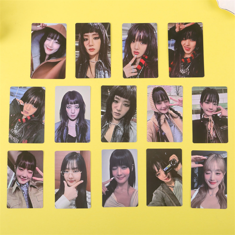 GIDLE女娃minnie米妮卡片We are明星照片卡非正版宋雨琦自印小卡