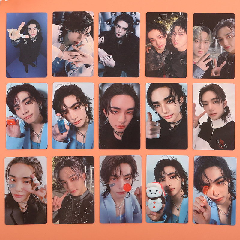 stray kids专辑GIANT巨人日专卡片黄铉辰FELIX 参与同款自印小卡