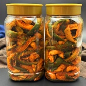 安徽六安腌辣萝卜干霍山农家传统萝卜条手工咸菜脆辣青萝卜丁小菜