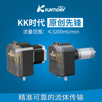 卡默尔蠕动泵大流量泵头24v抽水泵KDS3000水泵奶茶机饮料泵循环泵