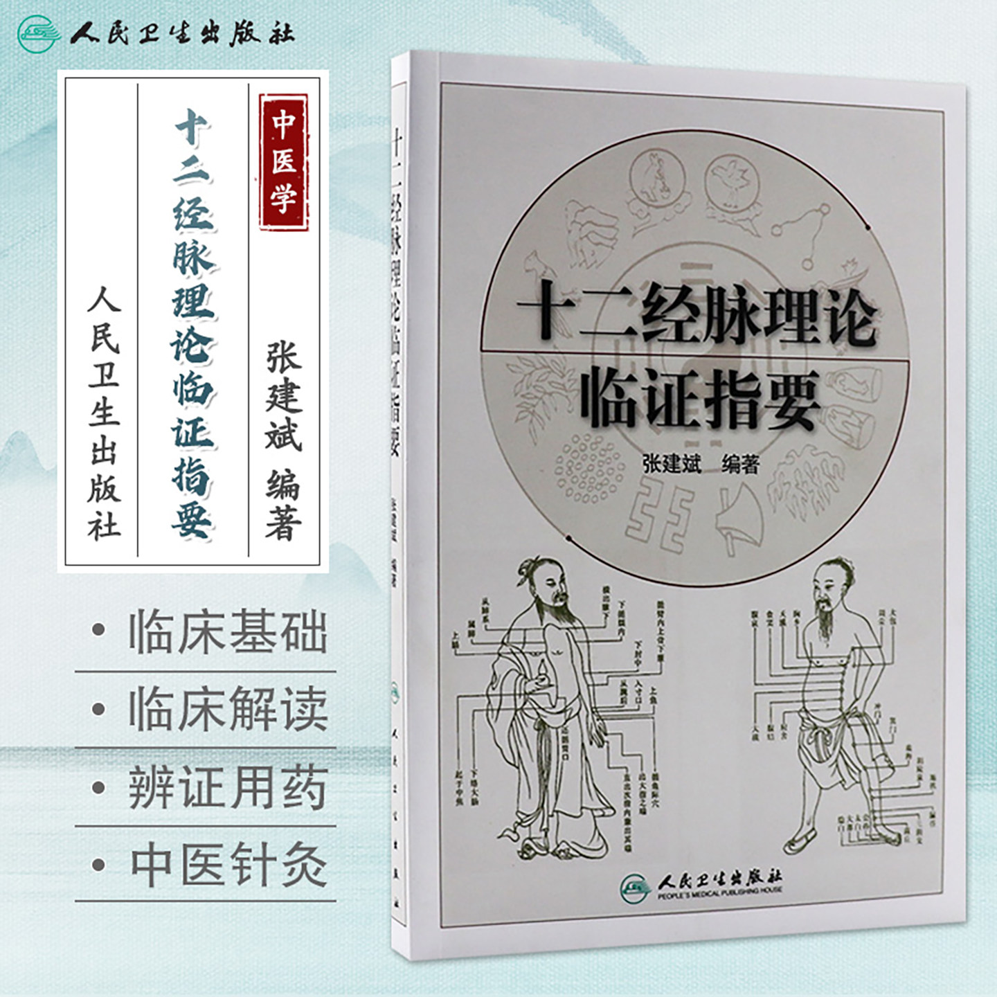 十二经脉理论临证指要 张建斌 9787117171632 中医经络腧穴学书籍 中医基础理论自学入门零基础学书 医学书 人民卫生出版社