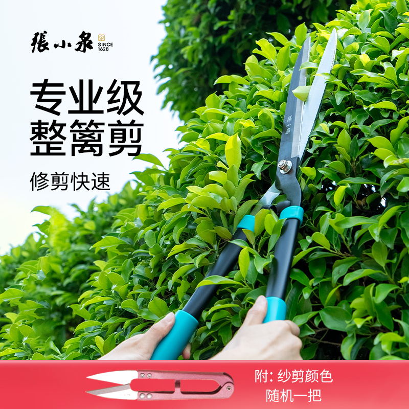 张小泉新款修剪树枝剪刀园艺大剪刀园林强力粗枝剪草坪绿化绿篱剪