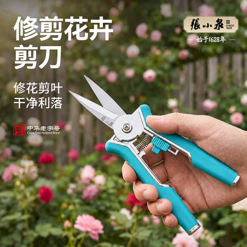 张小泉修剪花卉剪刀园艺修枝剪家用花艺剪果树剪枝剪园林修花剪刀