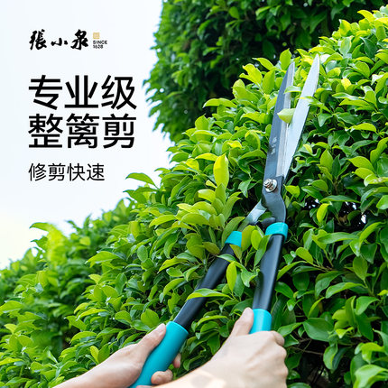 张小泉园艺剪刀整篱剪修枝剪修花剪剪树枝专用园林绿化强力大剪刀