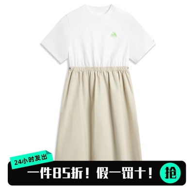 李宁夏女童青少年休闲运动连衣裙