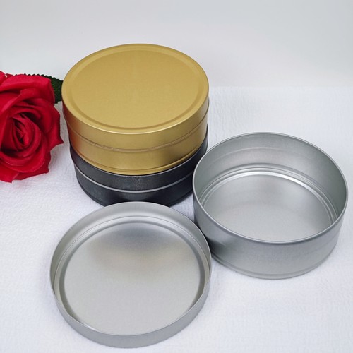 圆形小铁盒花茶人参蜜片礼品包装