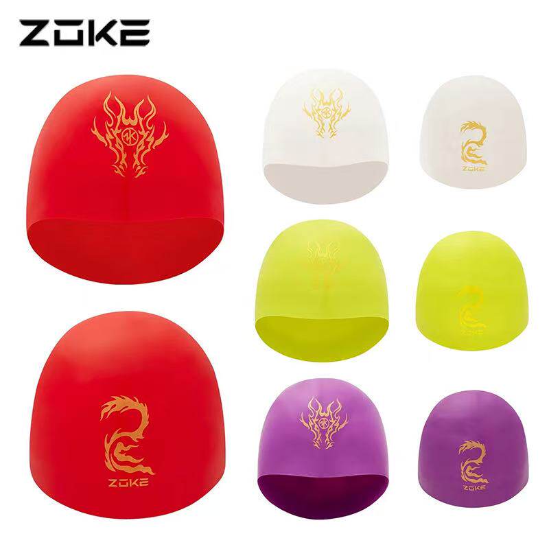 ZOKE洲克2026钢盔泳帽训练比赛专业竞技硬盔成人青少年男女团队