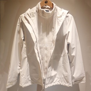 JackWolfskin狼爪冲锋衣女士25秋冬户外抓绒内胆防风三合一A65463