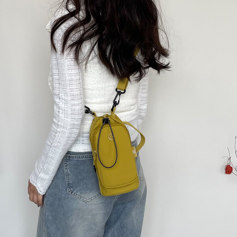 水壶挂包多功能水壶包水杯套帆布包保温杯套斜挎包手机水杯一体包