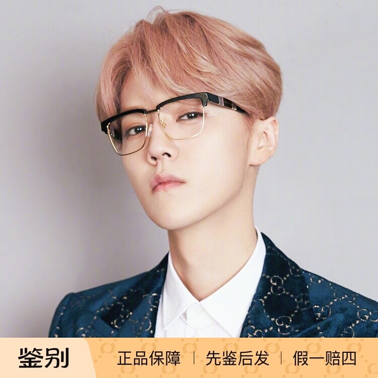 正品眼镜架Gucci全框男图片