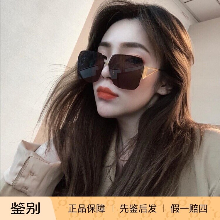 墨镜时尚风大方框太阳眼镜