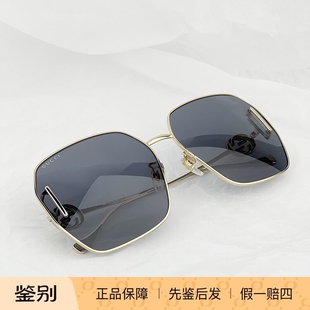 正品代购古驰GUCCI简约方框遮阳时尚太阳眼镜男女GG1207SA墨镜