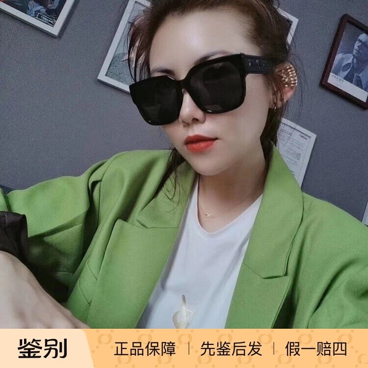 正品代购DIOR墨镜女时尚大框新款多边形DIOR ID1F迪奥太阳镜男