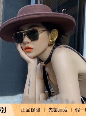 正品代购Bottega Veneta墨镜女时尚个性BV1012S葆蝶家太阳镜男