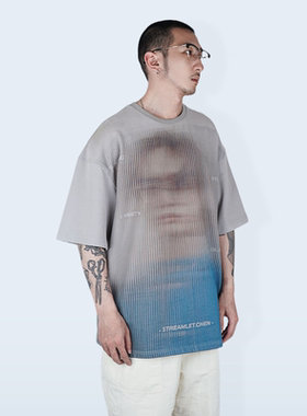 STREAMLET.CHEN:TEE/原创手绘纳米3D纤维技术 唯美人物短袖T恤