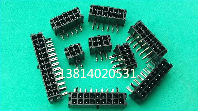 间距连接器MX3.0mm双排弯针