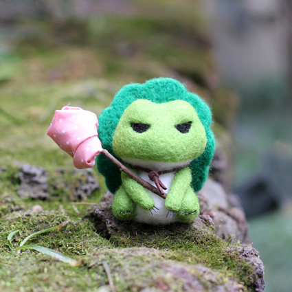 旅行青蛙 手游戏卡通羊毛毡戳戳乐手工制作DIY 亲手制作材料包在类目 居家布艺, 缝纫DIY材料、工具及成品, 缝纫DIY材料套装中 - 来自Buy2taobao.com提供专业的淘宝代购服务