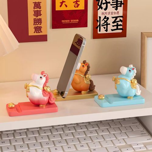 2026马年吉祥物小马树脂摆件