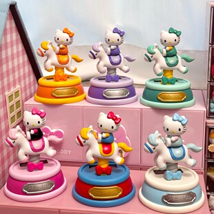 现货正版三丽鸥HelloKitty童心小马系列光动乐潮玩盲盒可爱礼物女