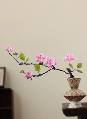 新中式复古花器花瓶陶瓷家居装饰摆件茶室博古架摆设