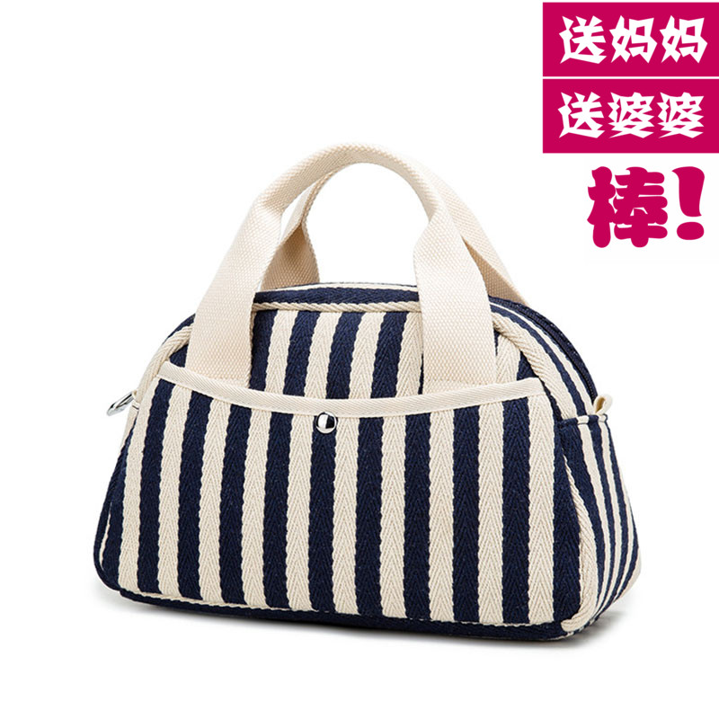 中老年人女妈妈婆婆奶奶用的帆布手提拎拿小包太太买菜手机零钱袋