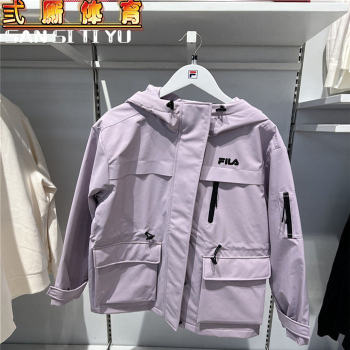 FILA斐乐2025冬季新款女子时尚休闲宽松连帽棉服外套F61W548998,运动服/休闲服装,运动茄克/外套,淘宝优惠券,粉丝福利购,淘宝优惠卷