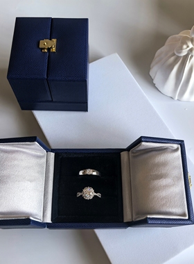 仿真婚戒情侣对戒结婚假钻戒一对求婚订婚婚戒婚礼假钻石道具戒指