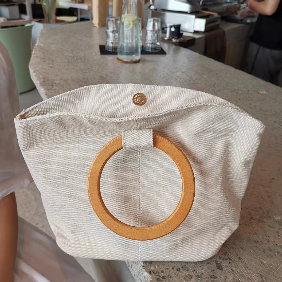 B049手拎包图纸布包纸样DIY图纸做包包一比一包包纸样做包的工具