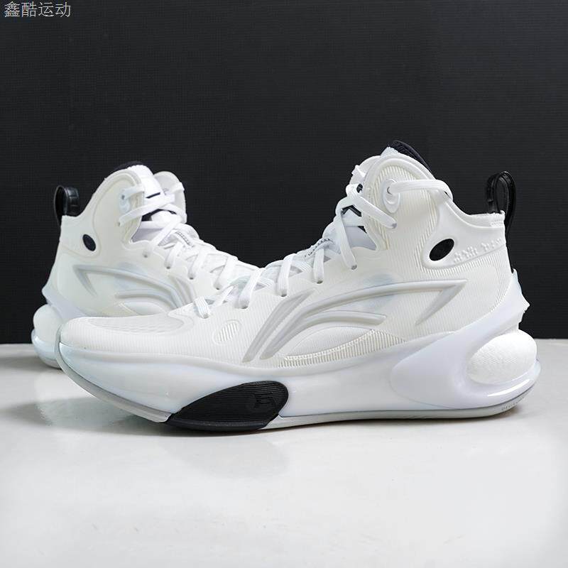 李宁驭帅17篮球鞋男鞋2023秋季新款高帮减震健身训练运动鞋比赛鞋
