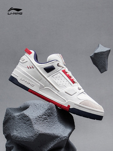 李宁男鞋板鞋秋冬季新款惟吾唯物pro低帮运动鞋liming休闲小白鞋