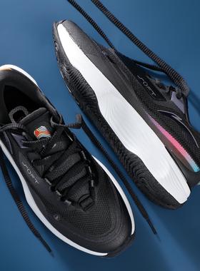 李宁女鞋商场同款运动鞋2023秋冬新款SOFTWARM减震软底舒适休闲鞋