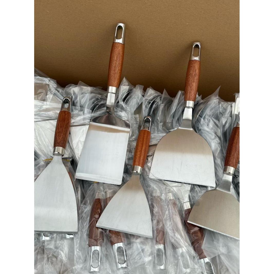 厨房不锈钢煎铲提拉米苏专用铲子铁板烧平铲料理铲煎饼果子铲