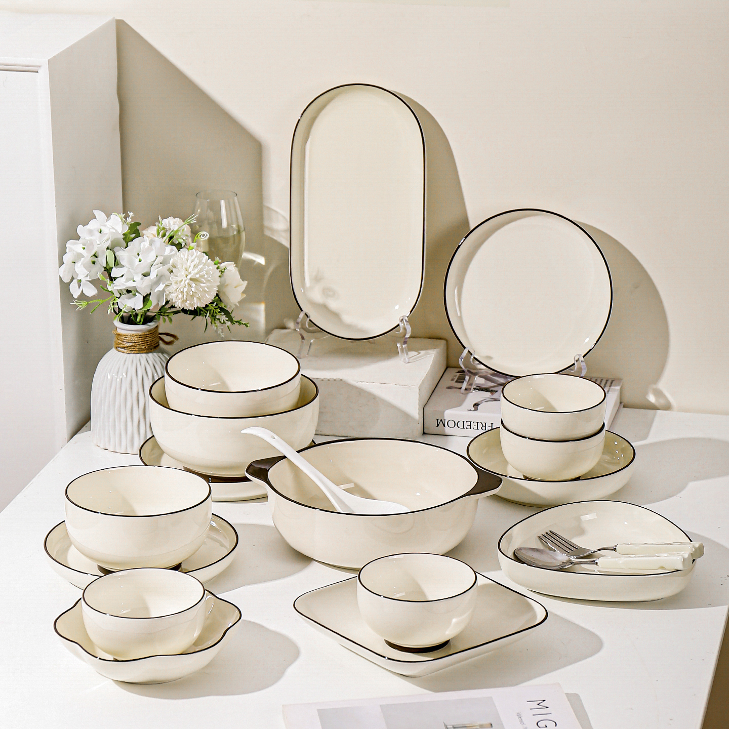 川岛屋釉下彩碗家用2025新款餐具