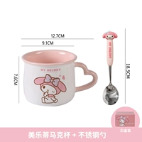 Мелодийская кружка + ложка из нержавеющей стали