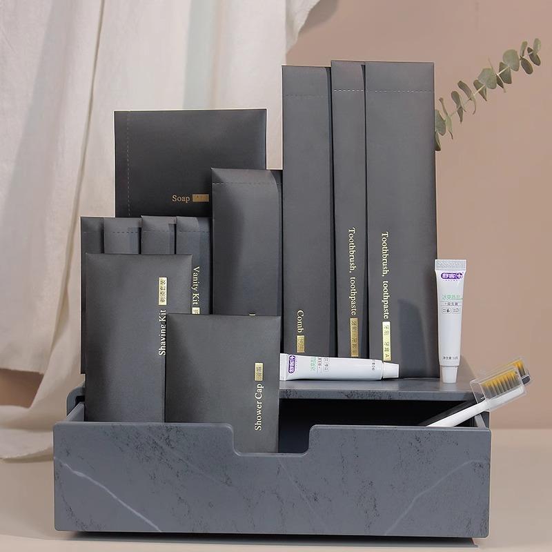 五星级酒店一次性牙刷牙膏可定制