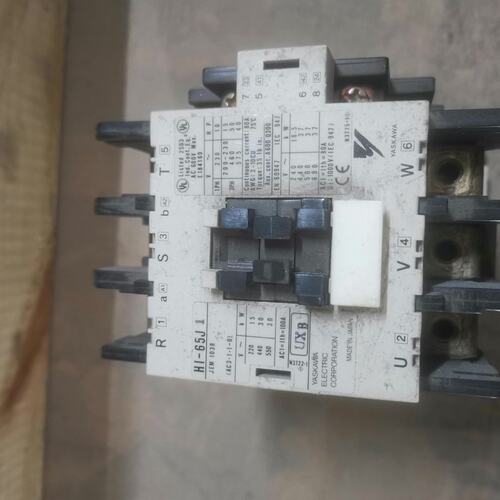 议价-日本YASKAWA安川交流接触器HI-65J，拆机原装。成色-可维修