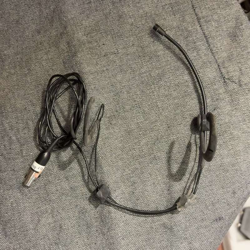 议价-shure beta53 黑色头戴耳麦话筒，声音偏轻有杂音，-可维修