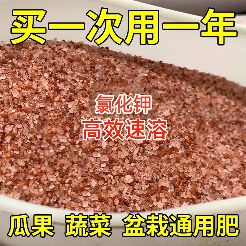 进口红氯化钾钾肥叶面肥肥料图片