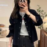 灯芯绒百搭衬衫外套女装2026春季复古休闲开衫洋气减龄夹克上衣女