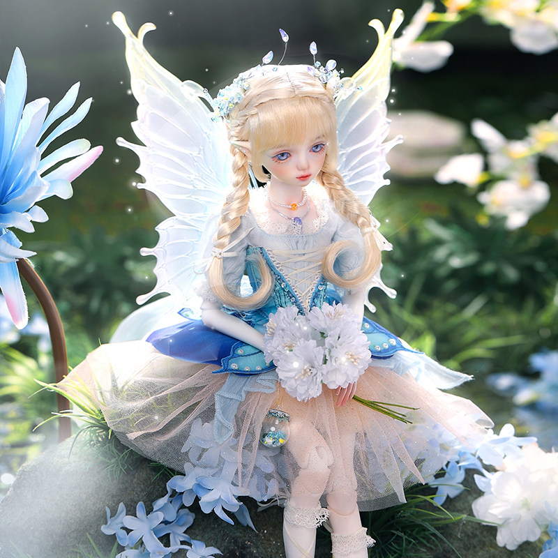 【charmdoll/cd】bjd/sd娃娃蝴蝶黛芙妮(daphne)女娃_ 中国原创