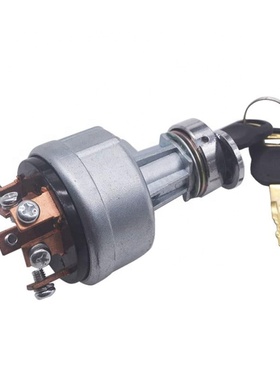 卡特点火开关 6线 7Y3918 CAT挖掘机 启动 电门锁 E200B E300B