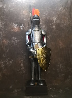 欧式风人物大型武士落地雕塑像