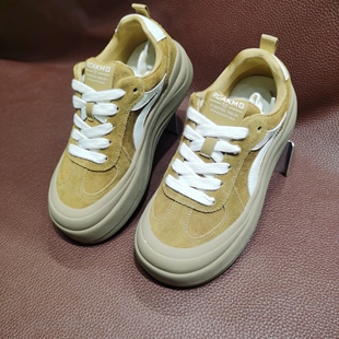 时尚 学生鞋 休闲鞋 增高4cm百搭舒适透气运动鞋 女鞋 2026新款