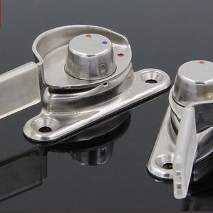 窗扣窗锁塑钢窗锁扣平移铝合金门窗月牙锁移门窗户防盗推拉门配件